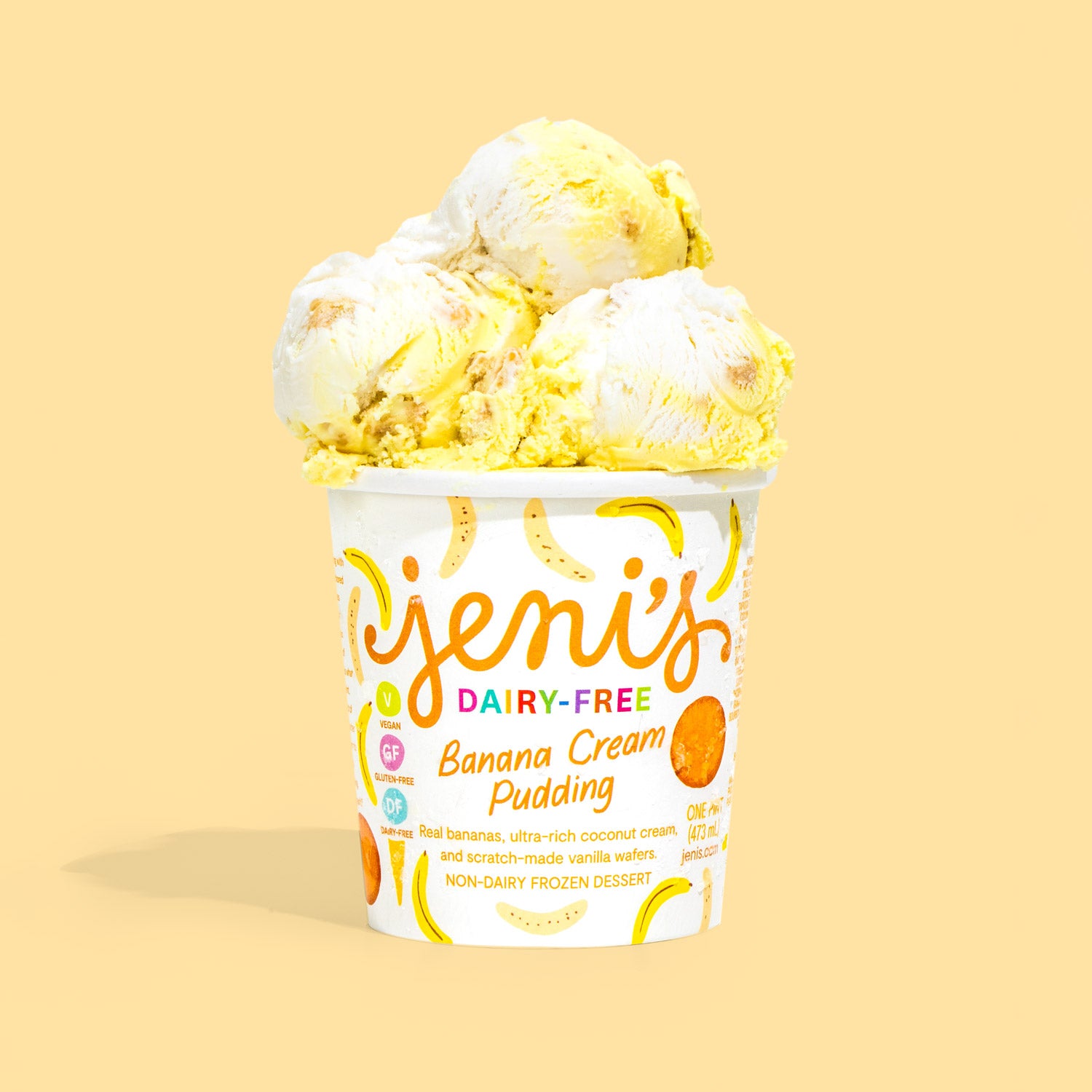 Banana Cream Pudding Pint Jeni's Splendid Ice Creams   